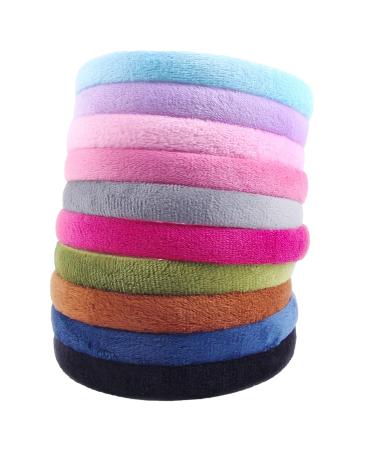 AlamnoFu 1.5cm Velvet Hairband for Girls - Vintage Classic DIY Craft Hair Accessories - Buy Online on GoSupps.com