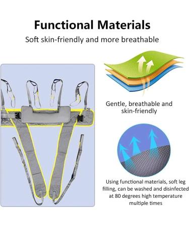 Transfer Nursing Sling Lift Slings Belt Standing Walking Aids Moving Assist Hoist Gait Walking Straps Harness Full Body Strap Belt Supports Leg Trainers - Buy Online on GoSupps.com