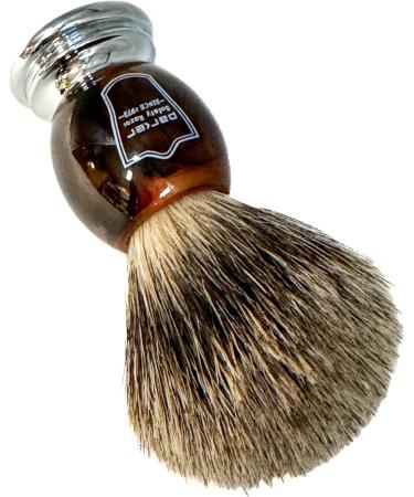 Buy Parker Safety Razor Badger Bristle Shaving Brush with Faux Horn Handle & Stand - International Shipping Available - Buy Online on GoSupps.com