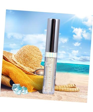 SKISUNO 2pcs Women Makeup Liquid Eyeliners Liquid Eyeshadow Glitter Eyeliner Sparkling Eyeliner Glow Golden - Buy Online on GoSupps.com