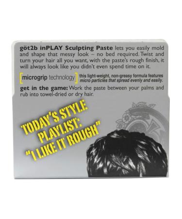 Got2B In Play Sculpt Paste 2oz (59ml) - 2 Pack | Styling Hair Paste - Buy Online on GoSupps.com