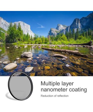 K&F Concept 77mm CPL Polarizer Filter for Camera Lens - Reduce Glare, Enhance Contrast - Ultra-Slim Design with Cleaning Cloth - Buy Online on GoSupps.com