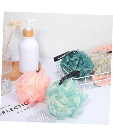 NOLITOY 4pcs Colorful Large Bath Balls - Body Wash Sponges Loofah Scrubbers & Bathroom Essentials for a Refreshing Shower Experience - Buy Online on GoSupps.com