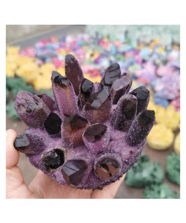 Natural Crystal Rough 1 pc 360g Purple Ghost Phantom Quartz Crystal Cluster Specimen