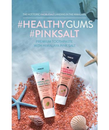 Perioe Himalaya Pink Salt Toothpaste â€“ Floral Mint 3.4 oz | Natural Oral Care - Buy Online on GoSupps.com