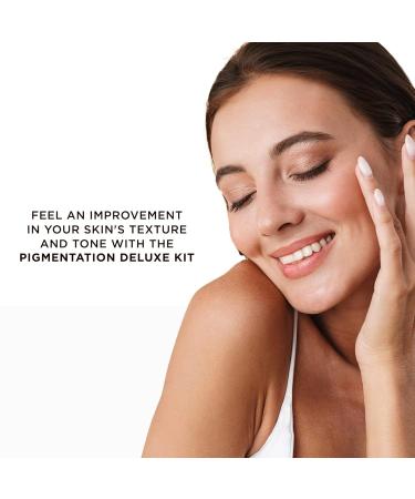 Osmosis Pigmentation Deluxe Kit 6 Piece Skin Care Regimen Helps Reduce Appearance of Dark Spots for Even Skin Tone Travel Size - Buy Online on GoSupps.com