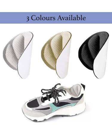 Unel Heel Grips - 2 Pairs Shoe Heel Pads for Blister Prevention - Black - Buy Online on GoSupps.com