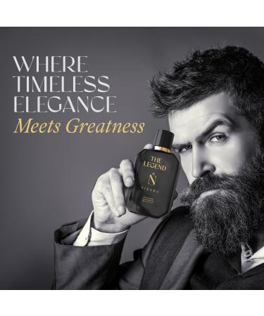 The Legend Perfume For Men - 100 ml | Long Lasting Eau De Parfum | Premium Perfume | Fresh Spicy Fragrance | EDP Scent for men | Premium Perfume - Buy Online on GoSupps.com