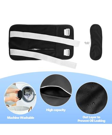 MMDOCO Reusable Castor Oil Pack Kit - Black | Eco-Friendly & Versatile Healing Solution - Buy Online on GoSupps.com