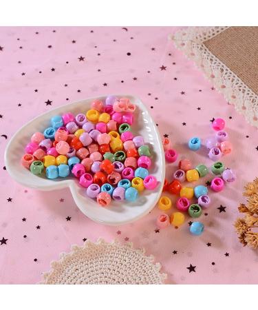 100 Mini Hair Clips - Colorful Pearl Hair Clips for Women & Girls | Plastic Hair Clamps & Needles in Box - Buy Online on GoSupps.com