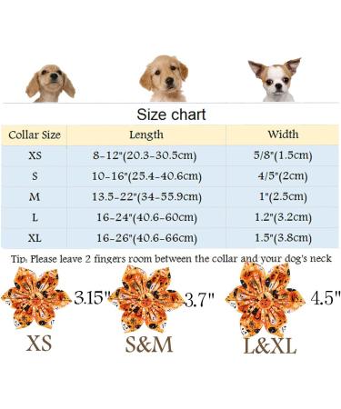 Enchanting Halloween Dog Collar with Flower - Aring Pet Costume - Perfect XS Gift for Boys & Girls - Pumpkin Ghost Design - Buy Online on GoSupps.com