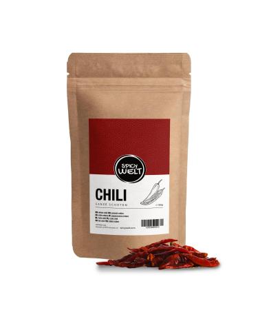 AAPACK UG Spicy Welt Chili Whole 100g Dried Chili Peppers for Kitchen Barbecue & Chili Oil Fruity & Spicy Flavor Ideal for Curries Sauces & Winter Dishes 100 Natural Without Additives