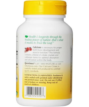 Calcium Citrate/Malate 100C - 100 Capsules - Premium Quality Calcium Supplement - Buy Online on GoSupps.com