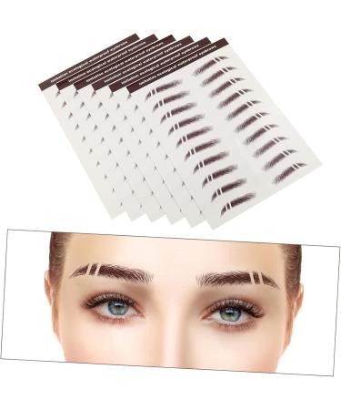 Beavorty 18 Pcs Eyebrow Stickers Makeup Tools Eyebrows Temporary Brow Tattoos Transfer Stickers Cosmetic Miss - Buy Online on GoSupps.com