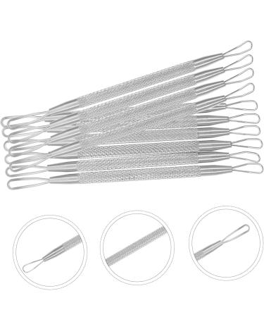 CANIGHT 7pcs Double-headed Extrusion Ring Blackhead Tool Comedone Needle Blackhead Cleaner Stainless Steel - Buy Online on GoSupps.com
