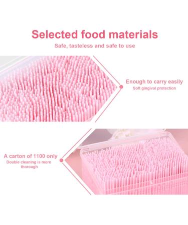 FOMIYES 1000pcs Disposable Double-Head Toothpicks - Interdental Floss for Oral Care | International Shipping Available - Buy Online on GoSupps.com