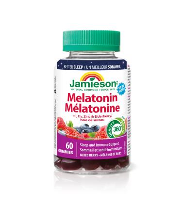 Jamieson Melatonin + Immunity Gummies - Mixed Berry