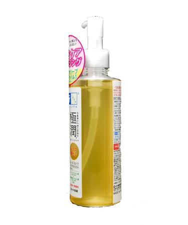 ROHTO Hadalabo Gokujun Cleansing Oil 200ml - Gentle Makeup Remover for Deep Cleansing - Buy Online on GoSupps.com
