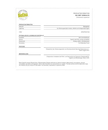 Cinnamon Ceylon Powder Organic 100g 100% Vegan No Added Sugar High-Quality Spice Packed in Germany | Biotiva - Buy Online on GoSupps.com