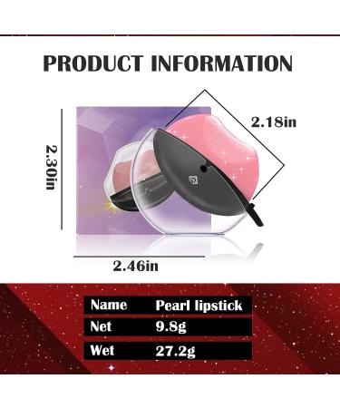 DAGEDA Lazy Lipstick: 3 Colors Magic Pearl, Long-Lasting Waterproof Formula for Lazy People - Color A - Buy Online on GoSupps.com