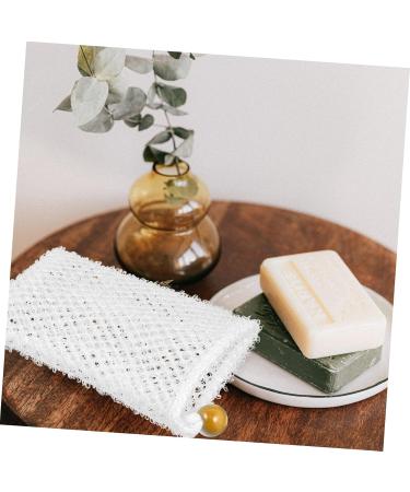 Baluue 1pc Soap Bag Handmade Soap Bath Scrubber for Body Fruit Soap Travel Organizer Bags Soap Saver Nylon - Buy Online on GoSupps.com