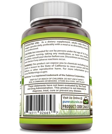 Pure Naturals Turmeric Curcumin & Ginger with BioPerine 2250 mg Per Serving 180 Veggie Capsules | Non-GMO | Gluten Free | Made in USA - Buy Online on GoSupps.com