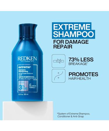 REDKEN Extreme Conditioner 1 x 300 ml & Redken Extreme Shampoo 300ml - Buy Online on GoSupps.com