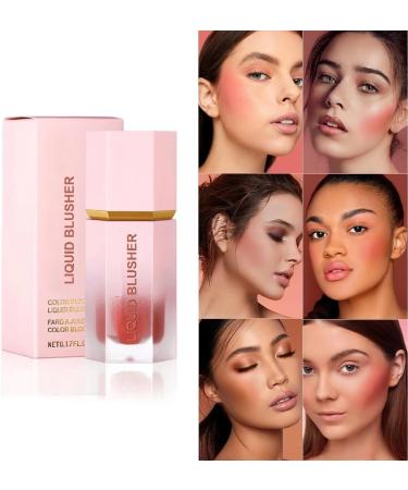 K.Y.L. Plus Professional Beauty Matte Finish Liquid Blush Waterproof Blusher Soft Cream Makeup (PINK) - Buy Online on GoSupps.com