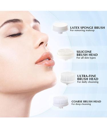 COSLUS 7IN1 JBK-D Face Cleansing Brush 4PCS Replacement Heads - Compatible Only - Buy Online on GoSupps.com
