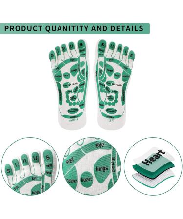 2024 Reflexzone Massage Socks | Progressive Acupuncture Therapy | Unisex Foot Massager for Flexible Blood Pressure Regulation - Buy Online on GoSupps.com