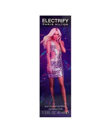 Paris Hilton Electrify Eau de Parfum 1.3 oz Fresh ozone scarlet apple cyclamen Mandarin oil 1.3 Fl Oz (Pack of 1) - Buy Online on GoSupps.com