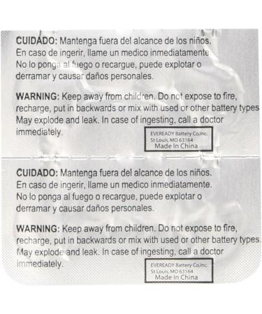 Energizer LR44 Button Cell Batteries (Pack of 4) - 1.5V Battery Replacement for LR44 CR44 A76 & More - International Shipping Available - Buy Online on GoSupps.com