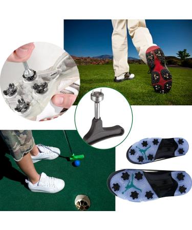 Golf Shoe Spikes Wrench - Universal Zinc Alloy Spike Removal Tool - Buy Online on GoSupps.com