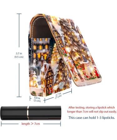 Travel Lipstick Organizer Case | Portable Makeup Bag with Mirror - Perfect for Holidays & Gifts - Buy Online on GoSupps.com