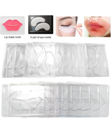 Maciun Facial Film Mold | Lip Film Mold Set - Reusable Under Eye Films Mold Eye Patches Making Plate For Travel Use Women - Buy Online on GoSupps.com