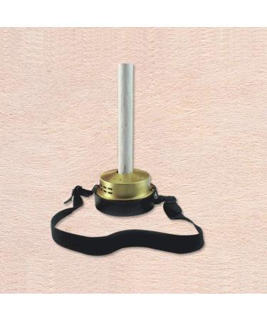 Pure Moxibustion Box - Plastic Temperature Isolation Cover for Moxa Therapy | Copper & Cloth Housing for Belly (Black) - International Shipping - Buy Online on GoSupps.com