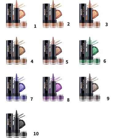 2 Po 1 1 il Eye-liners R sistants Sueur M lange Facile Application Lisse L' preuve Des Taches Pour Le Maquillage Des Yeux - Buy Online on GoSupps.com