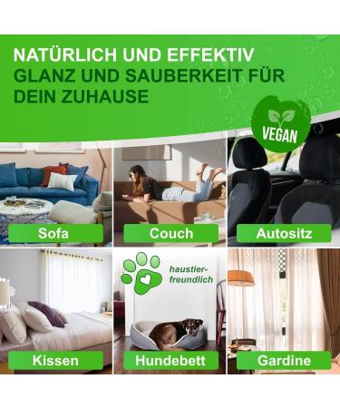 Golden Bull Upholstery Cleaner - Vegan Chemical-Free Stain Remover for Sofa & Auto - 500ml Natural Upholstered Furniture & Car Seat Cleaner - Buy Online on GoSupps.com