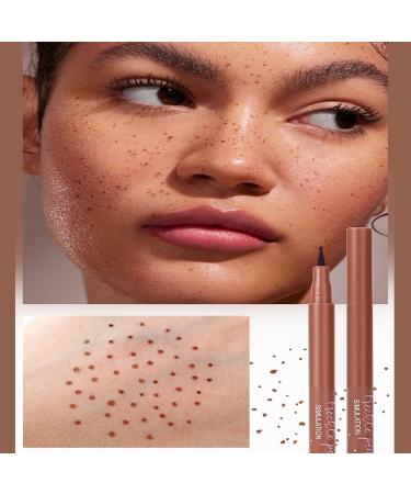 Lunaobrik Liquid Summer Sprouts Pen Makeup Pen Artificial Sprouts Water Resistant Small Round Head Freckle Pen Quick Drying for Cosmetics - Buy Online on GoSupps.com