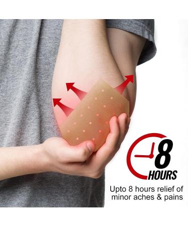 Pain Relieving Chinese Tiger Patch for Shoulder, Back, Knee, Joint & Muscle - 10 PCS - Buy Online on GoSupps.com