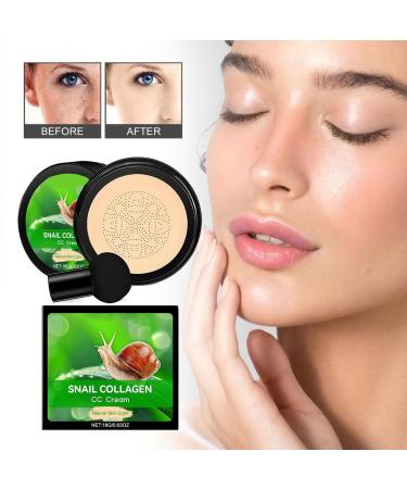 Air CC Cream Cushion - Concealer Anti-Water CC Light Cream Water Resistant with Air Cushion and Seborrhea Control for Quick Make-up - Buy Online on GoSupps.com
