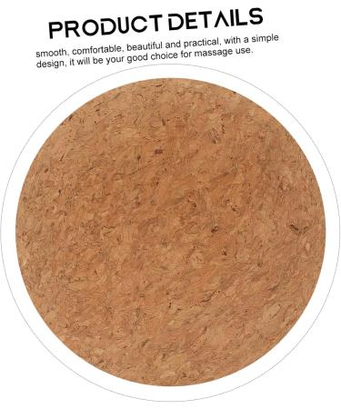 Gradeneve 2ST Cork Yoga & Massage Balls - Trigger Point Body Relief Foot Reflexology Fitness Aids - Buy Online on GoSupps.com