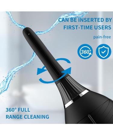 Enema Douche Anti Back-Flow Kit - Reusable Enema Bulb with 5 Spouts | Shower Connected Vaginal Cleaner for Men & Women - International Shipping Available - Buy Online on GoSupps.com