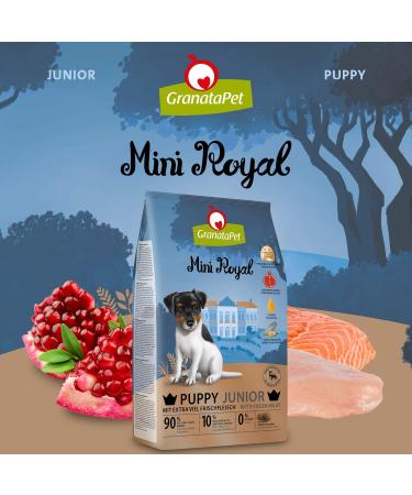 GranataPet Mini Royal Poultry and Salmon Junior Dog Food 1 kg - Buy Online on GoSupps.com