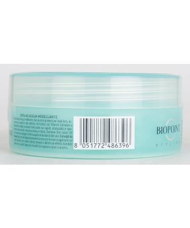 BIOPOINT Aqua Wax Strong Edition - Extra Strong Hold Hair Wax 3.3 Fl Oz | Italian Import Styling Product - Buy Online on GoSupps.com