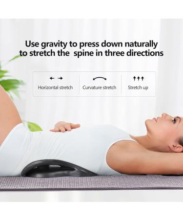 Cozyhealth Back Stretcher - Effective Lower Back Pain Relief & Support | Ideal for Herniated Disc & Scoliosis - Buy Online on GoSupps.com