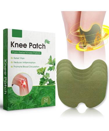 24Pcs Wormwood Pain Relief Patches Joint Lower Back Shoulder Back