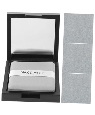 Housoutil 1 Set Sheets Powder Puff Mirrors Oil Absorbing Tools Practical Oil Absorbing Paper Facial Oil Control Paper Face Cleaning Paper Face Oil Men and Women Oil-Absorbing Paper