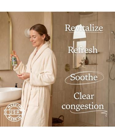 Eucalyptus Shower Spray - Spa-Grade Aromatherapy Shower Mist 100% Pure Eucalyptus Spray - Essential Oil Steamer Made in USA (4 oz) 4 Fl Oz (Pack of 1) - Buy Online on GoSupps.com