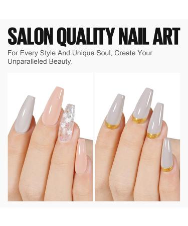 Tomicca 6 Colors UV Nail Polish Set - Non-Toxic Durable Autumn Shades for DIY Nail Art | 8ml Gel Gift for Beginners & Salons - Buy Online on GoSupps.com